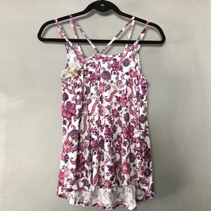 Hippie Rose Womens Double Strap Knit Blouse